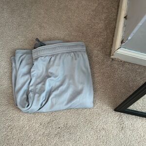 Under Armour Light Gray Athletic Shorts